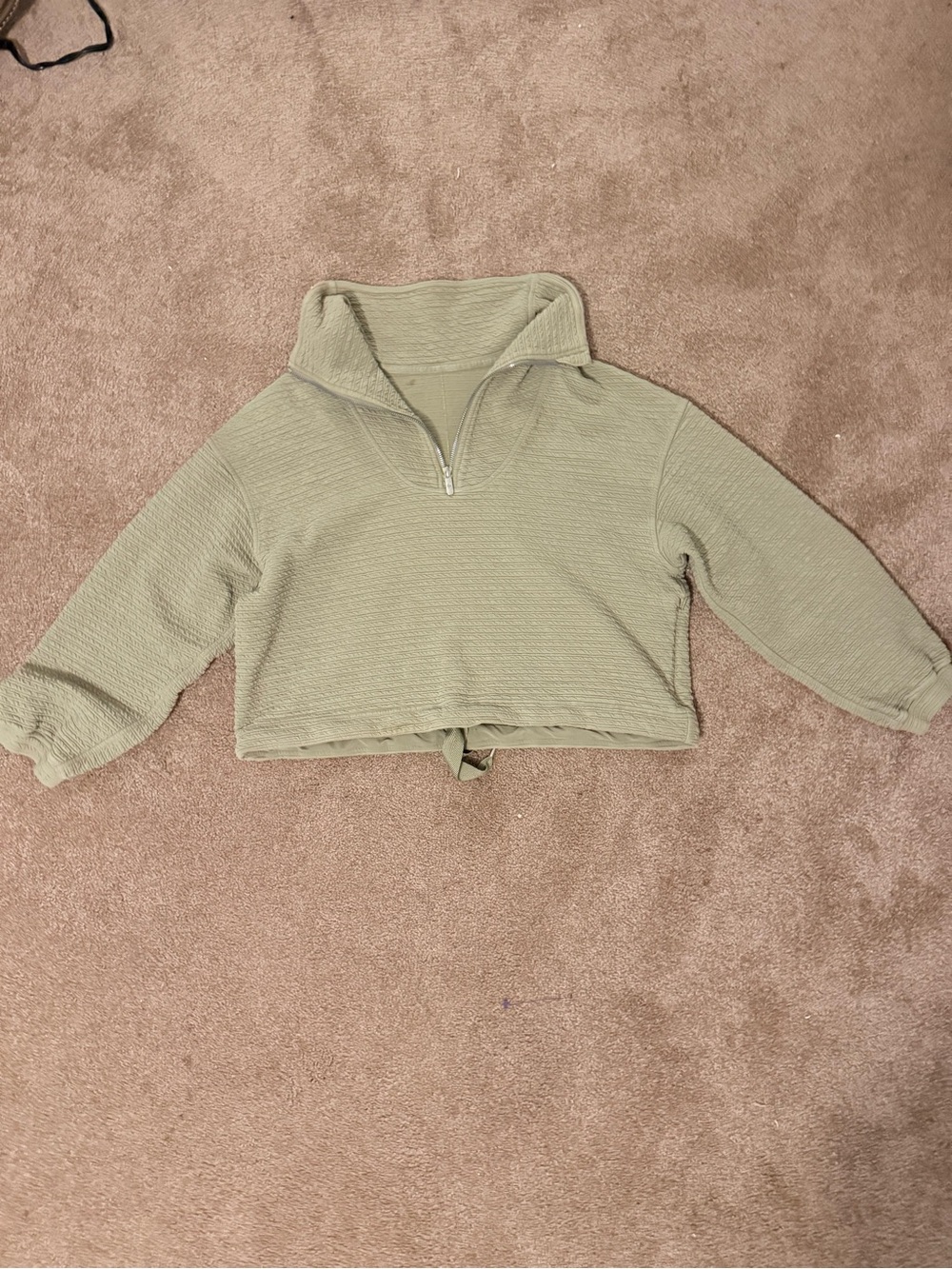 lululemon Textured 1/2 Zip Pullover